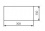 Evacuation sign Kanlux EXIT PICTO-OUT - technical drawing