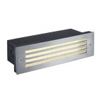  SLV BRICK MESH LED stainless steel 316 recessed wall lamp