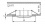 Ceiling lighting point fitting Kanlux NAVI CTX-DT10-AB - technical drawing