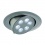 SLV TRITON 6 GIMBLE downlight, round, silver anodized, 6x 1W LED neutral white, adjustable