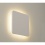 SLV PLASTRA SQUARE wall light, square, white plaster, 48 LED, 3000K